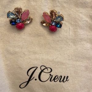 JCrew Colorful Crystal Earrings